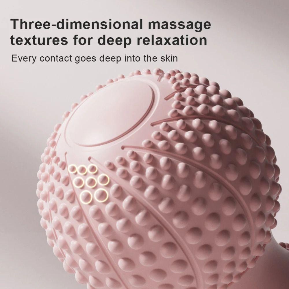 Ergonomic Design Peanut Massage Ball Double Ball Myofascial Release Tool  Neck Massage