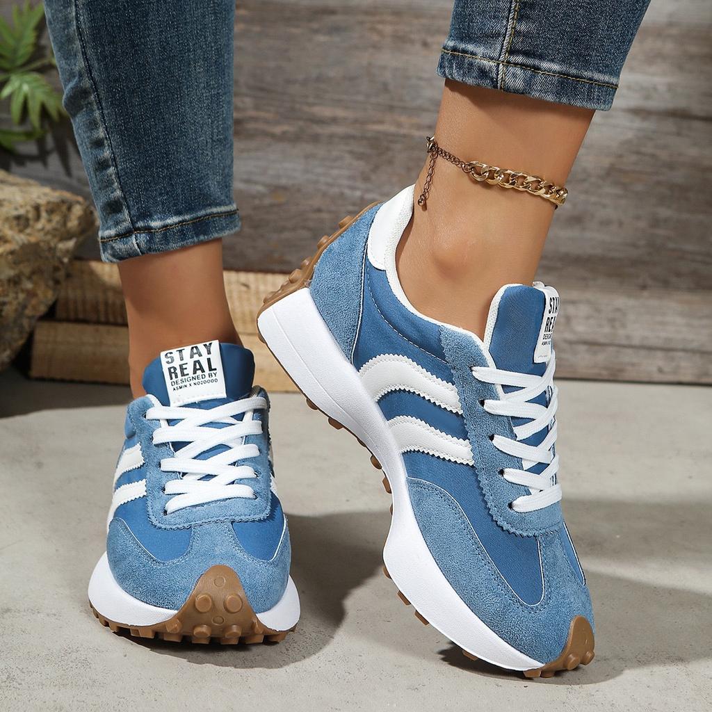 Women's Fashionable Casual Versatile Trendy Sneakers with A Waist Design, Women Shoes