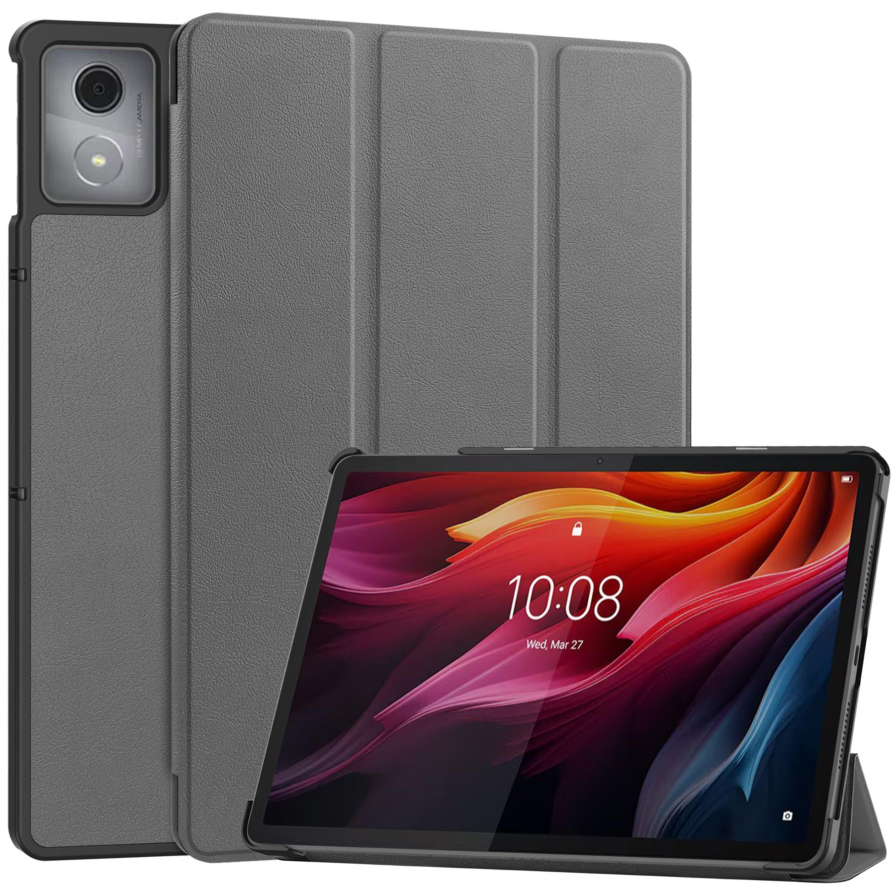 

Противоударный чехол для Lenovo Tab K11 Plus, кожаная подставка, чехол для планшета Grey
