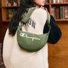 New Champion Fabric Crossbody Bag Shoulder Bag Unisex Black/Milk White/Olive Green U3CACPU60