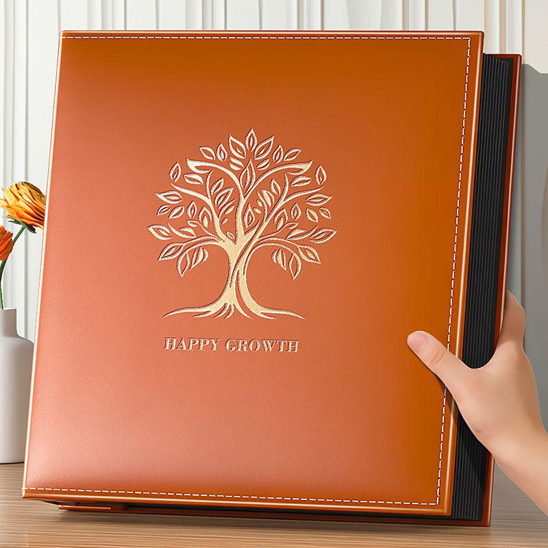Mixed Size Family Edition Photo Album - 5678 Inch, Large Capacity, Commemorative, Couples' Photo Storage