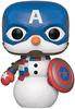 Marvel Comics Funko Vinyl Figure Holiday Edition Snowman Captain COMICS FUNKO 2019 Vinyl Figure HOLIDAY EDITION SNOWMAN CAP Movie Latest Marvel MARVEL
