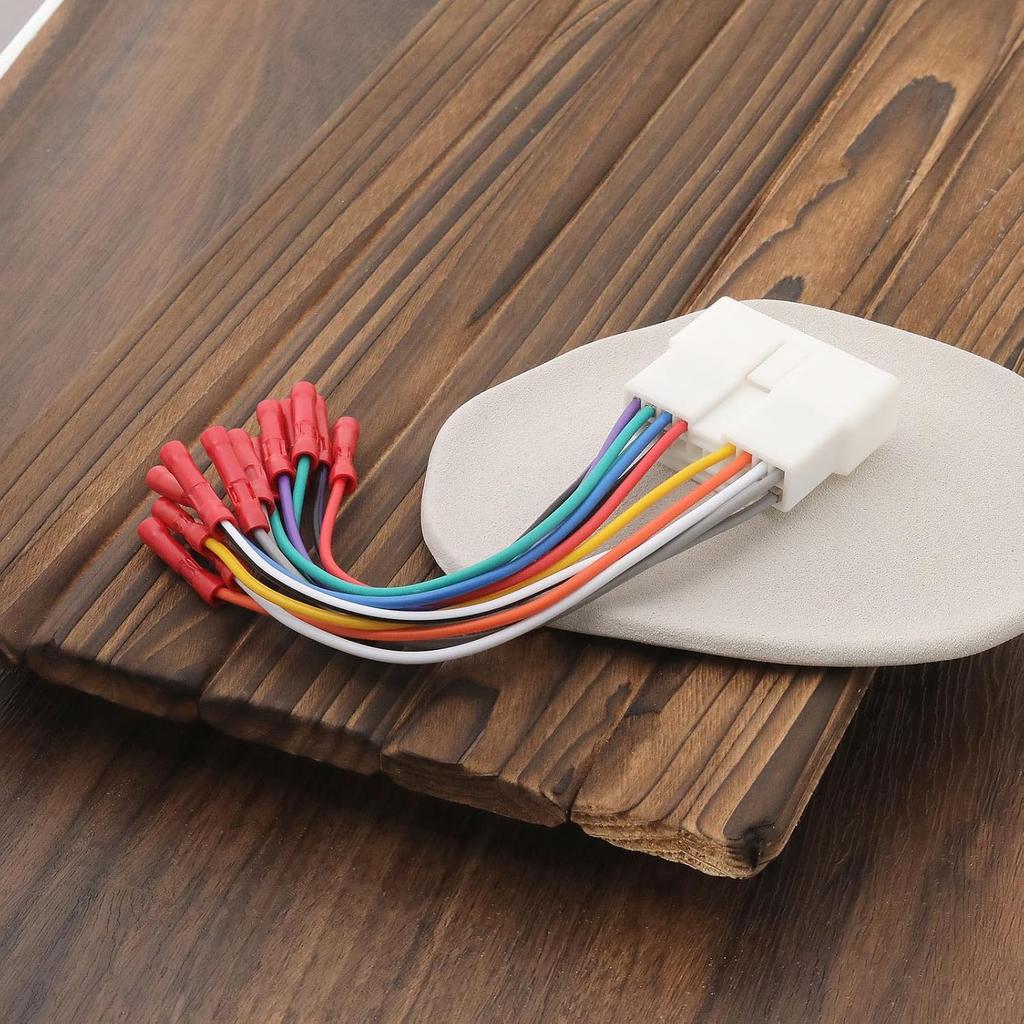 16 Pin Car Radio Wiring Harness Compatible with Honda Accord Civic CRV 1986-1998 Compatible with Acura Integra CL RL 1986-2001
