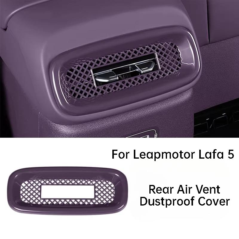 For Leapmotor B10 B01 Lafa 5 Car Rear Air Conditioner Vent Dustproof Anti-clogging Cover Interior Protective Accessories