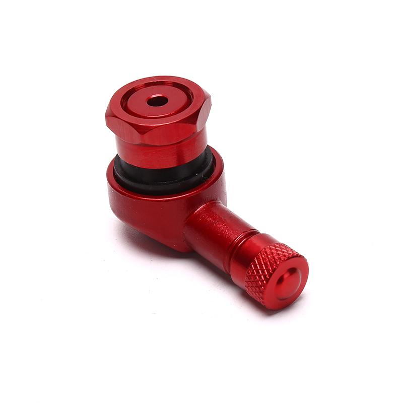 1pc Aluminum Alloy Valve Motorcycle Rim 90 Degree Angle Motorcycle Wheel Tire Tubeless Valve Stems For Rim Wheel Parts