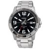 Casio Standard Analog Quartz Watch with Metal International Model Men's MTP-VD01D-1BV Band, Black, [Used]