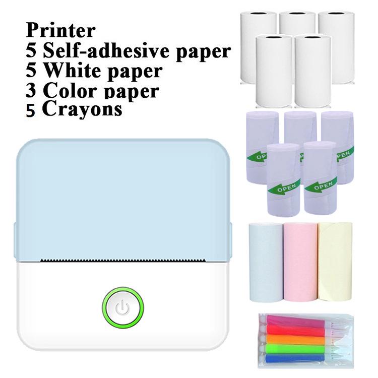 Przenośna Mini Kieszonkowa Drukarka X6 - Bluetoothowa Termiczna Drukarka do Zdjęć dla Uczniów