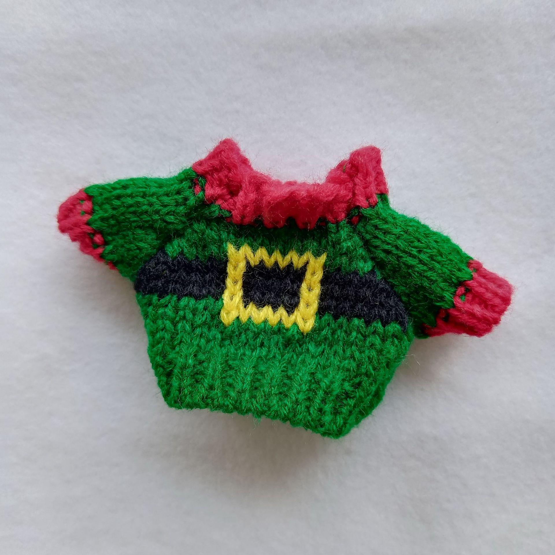 

10cm West Highland Dog Baby Doll Cotton Replacement Sweater