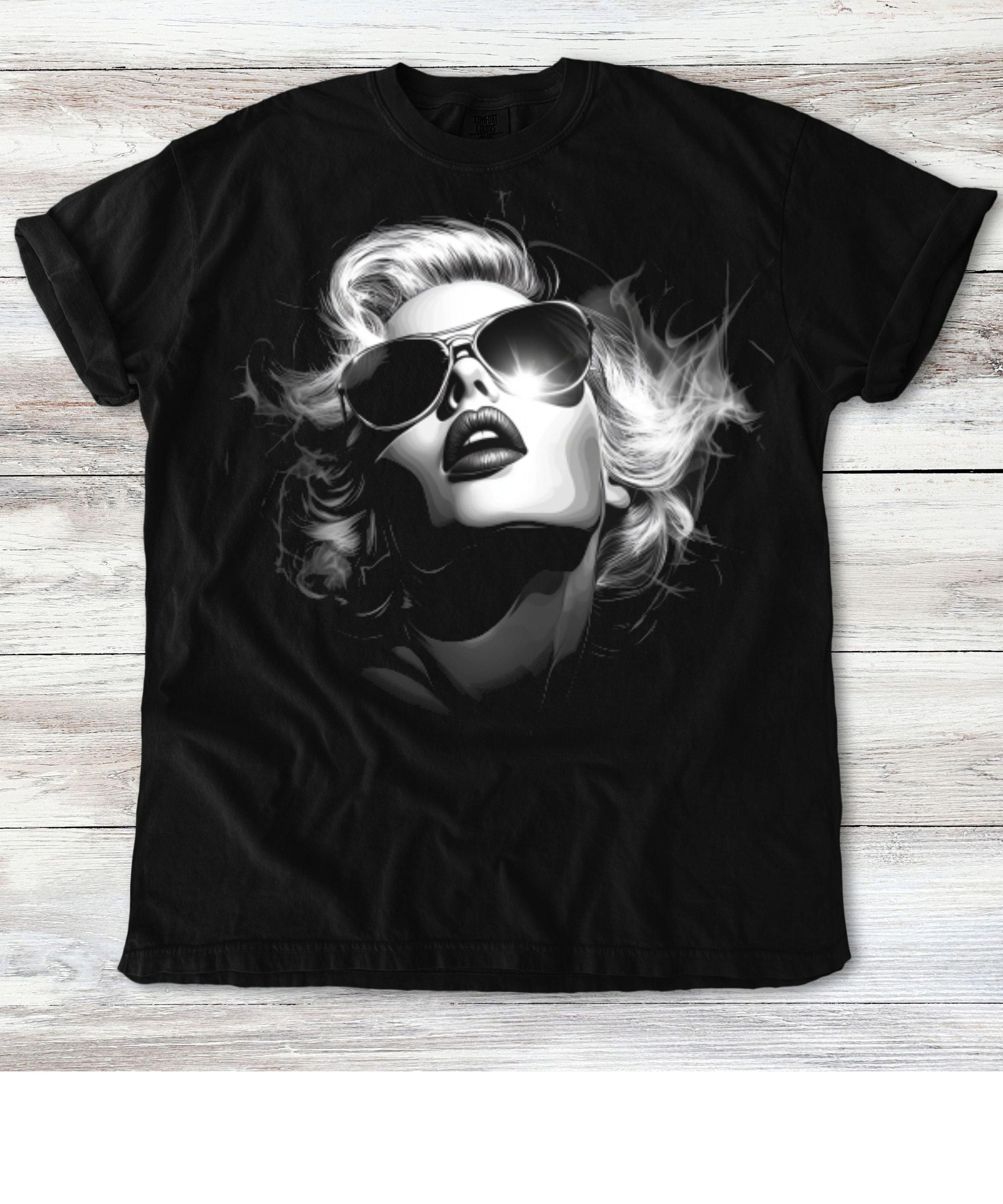 Blondie Y2k Tshirt 90s Retro Band Tshirt Summer New Item Unisex Hiphop Rock Casual Tshirt S