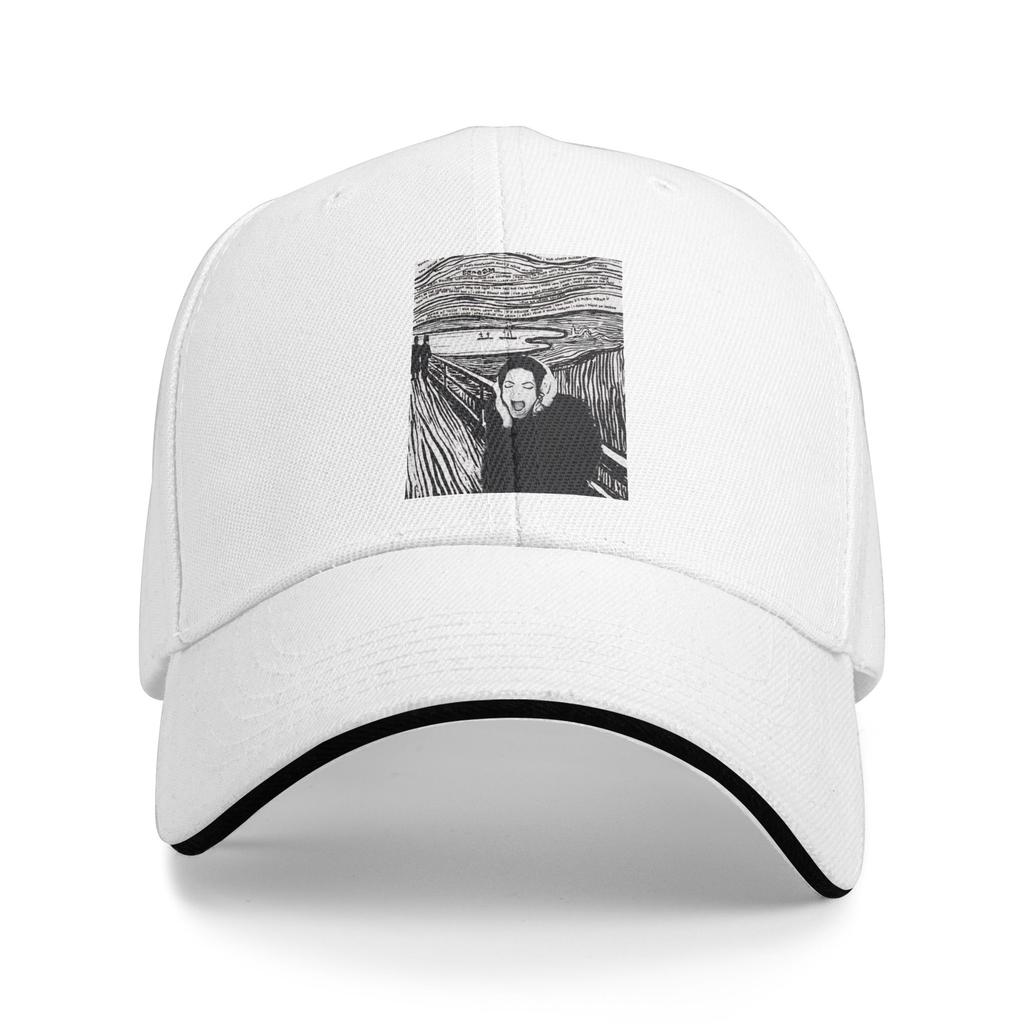 MJ Sparkling Glove Portrait Baseball Caps Casual Music Sandwich Caps Unisex Women Adjustable Sun Hat Outdoor