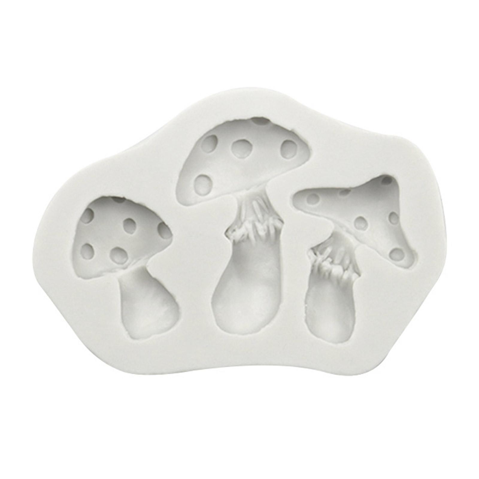 Mushroom Silicone Mold Mushroom Cake Mold Vegetable Fudge Candy Mold Chocolate Ice Block French Dessert Cake Decorations 1