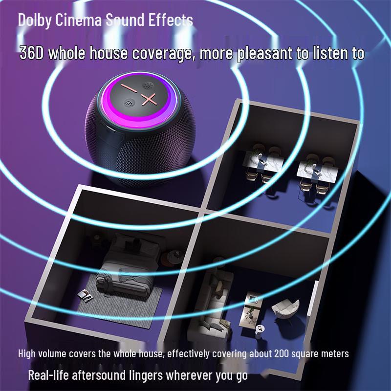 Bach John Q9 Portable Bluetooth Speaker