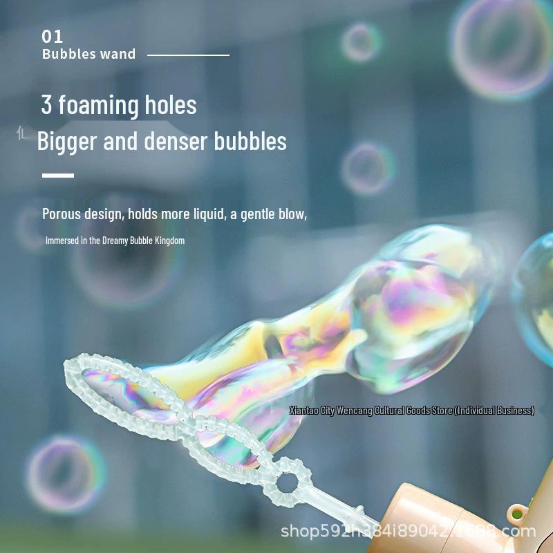 Snap Finger Capybara Projector: Cute Cartoon Handheld Bubble Wand Outdoor Toy