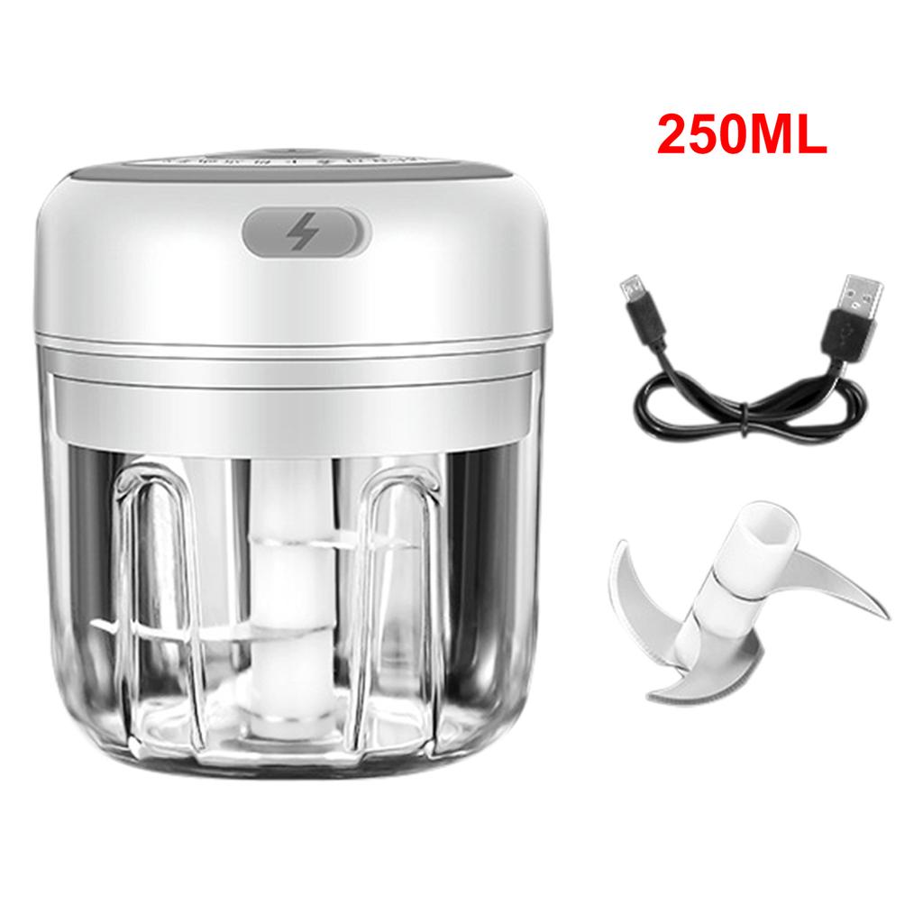Kitchen Accessories Gadgets Electric Garlic Masher Ginger Nut Crusher Meat Mincer Food Chopper Chopping Garlic Tools Machine