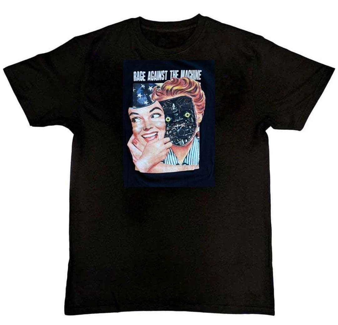 Rage Against The Machine Public Graphic Print T-Shirt M