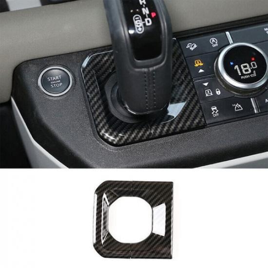 For Defender 110 - Carbon Fiber Inner Gear Shift Panel Decor Cover Trim