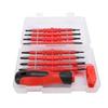 18-in-1 Elektriker-Schraubendreher-Set mit CRV-Bits, isolierten Schraubendrehern, rutschfestem Griff, Aufbewahrungskoffer, Reparaturset für Zuhause und Werkstatt