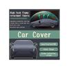 Weatherproof Car Cover Fits Sedans with Length Between 4.15M and 4.9M Black