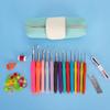 14PCs TPR Crochet Hooks Knitting Tool Sewing Parts Comfortable Crafts Weaving Gifts