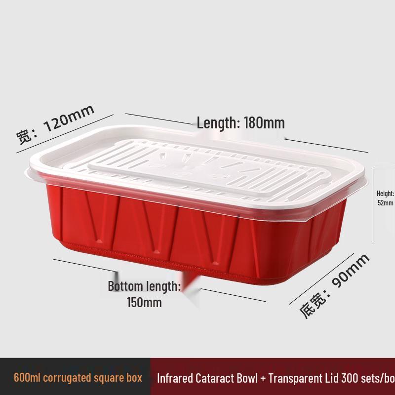 

Одноразовый пластиковый ланч-бокс Chulu