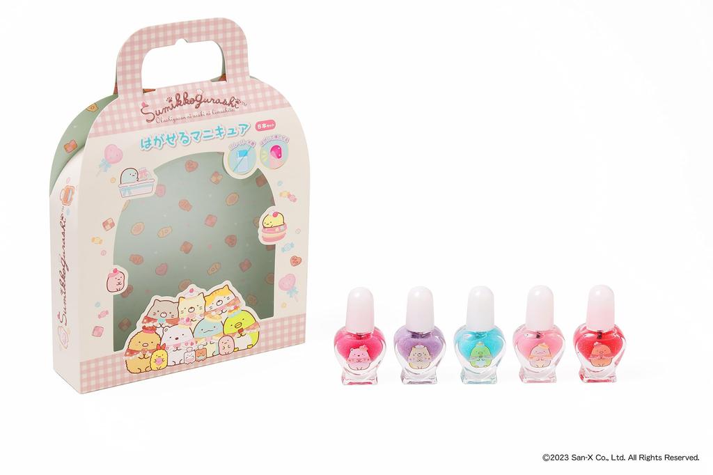 Wraith Sumikkogurashi Nail Set of 230730 Peel-Off Polish, 5,