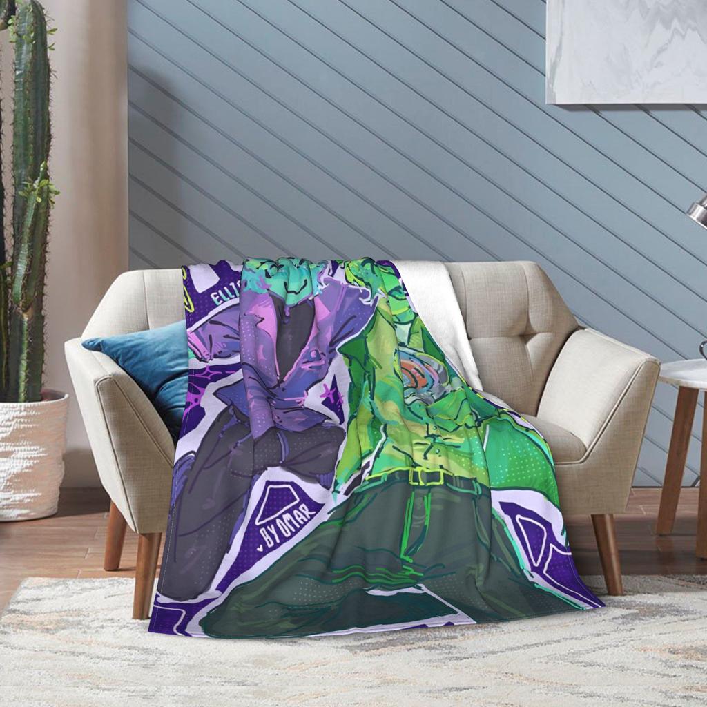 Cube and Blixer Forsakened Throw Blanket for Couch Fuzzy Soft Plush Blanket 50x60 Inch Multi-size Bedspreads for All Seasons
