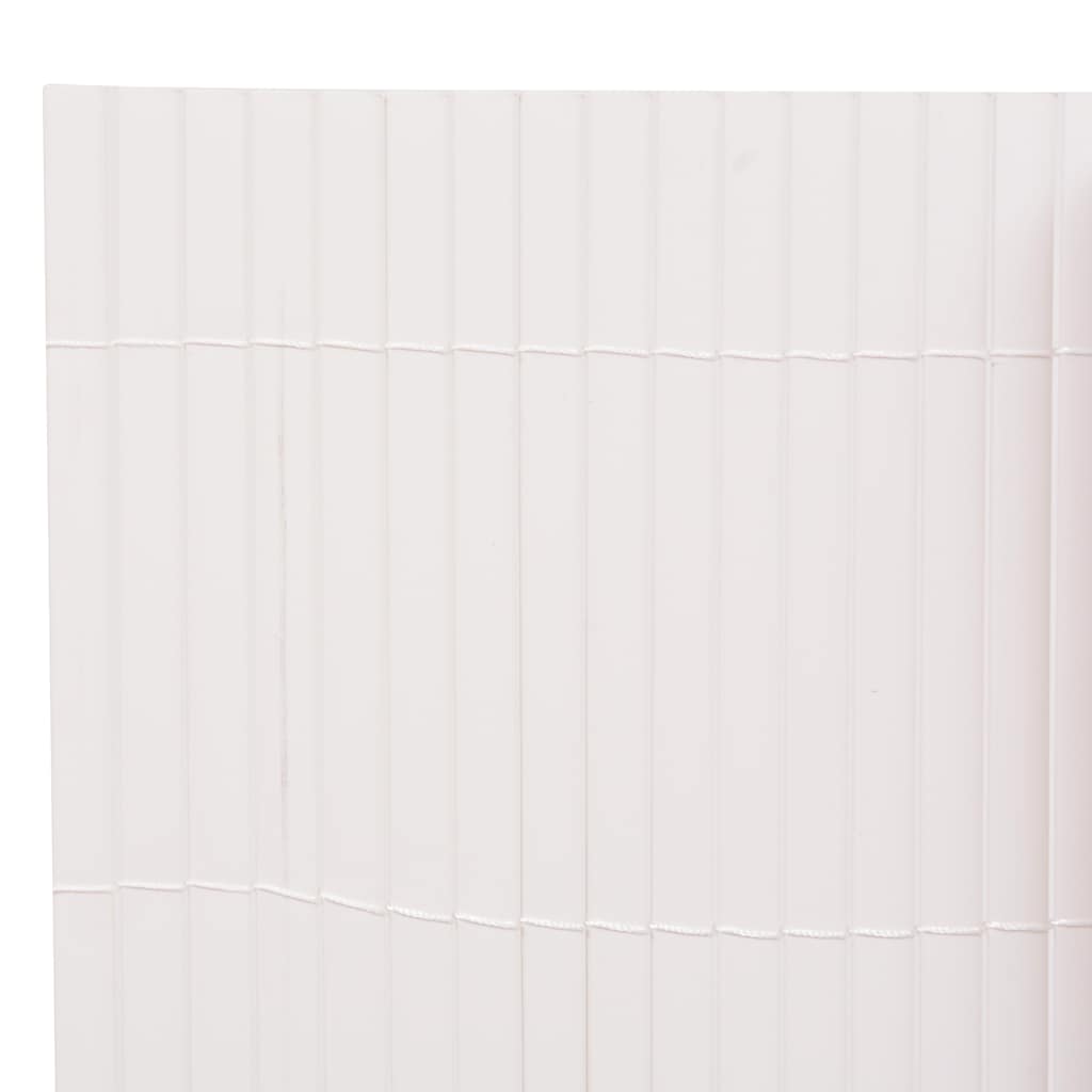 Vidaxl Ogrodzenie Dwustronne, 110X500 Cm, Białe
