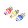 5PCS E10 LED Screw Base Indicator Bulb Cold White 12V DC Light Bulb  Low Power Consumption
