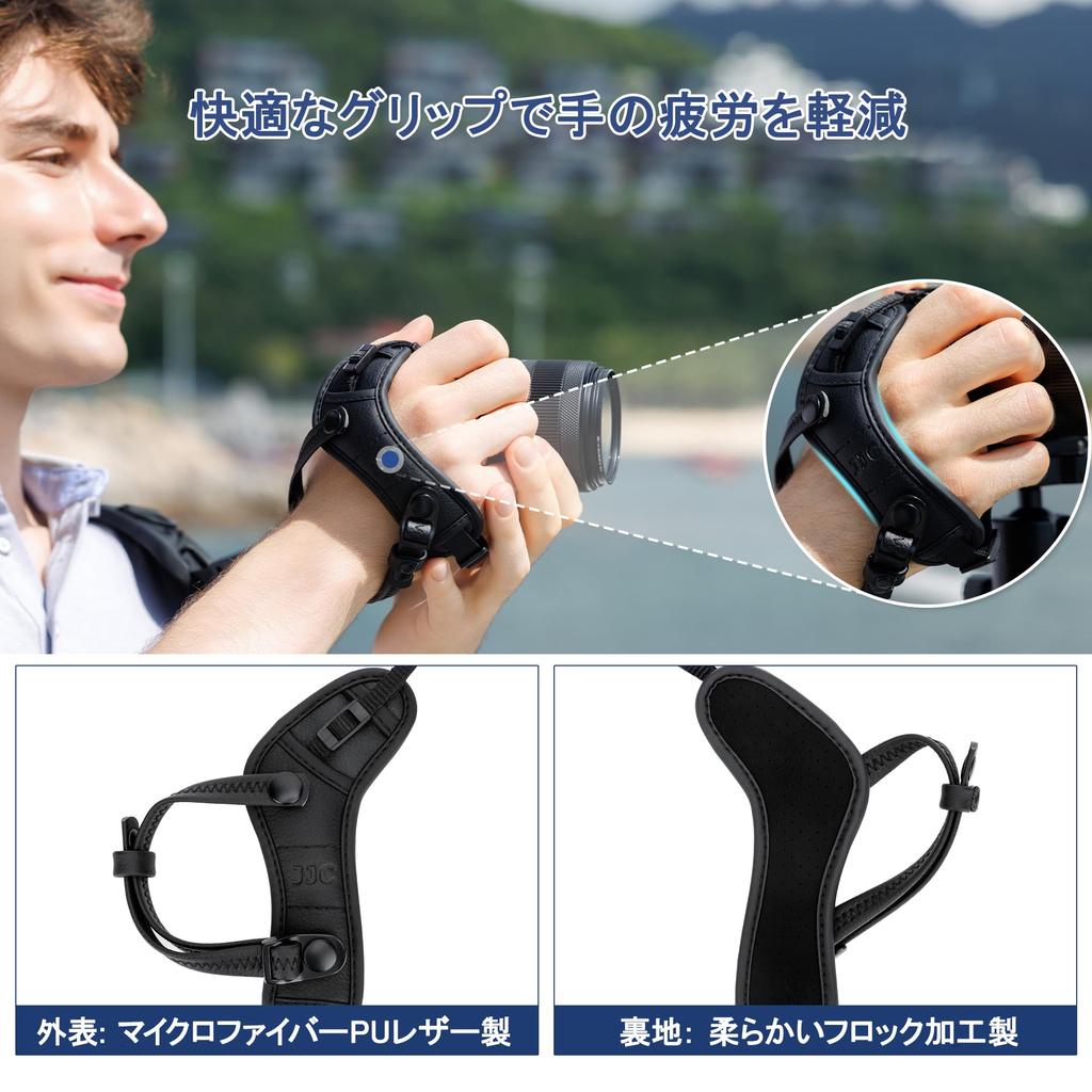 JJC Camera Hand Drop Quick for Canon EOS M50 Mark M50 R50 RICOH G900 G900SE Lumix Nikon Z6 and Mirrorless Cameras Strap, Strap, Prevention, Shooting,