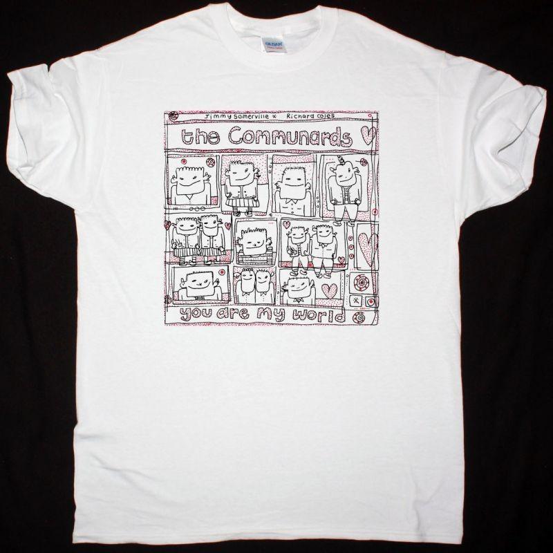 The Communards You Are My World White T-Shirt L