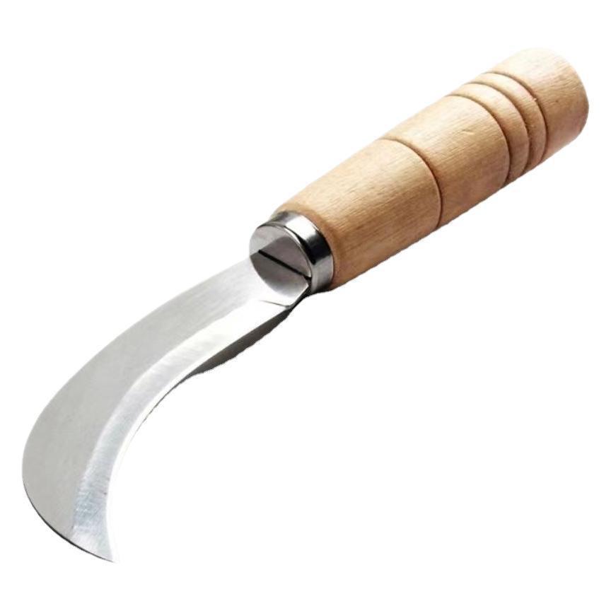 Versatile Curved Knife for Pineapple, Banana, Fruits, Vegetables, and Chives