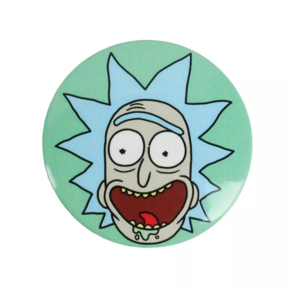 Rick And Morty Heads Badge (Pack of 5)