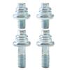 REYLNXR 4-Pack 3/8" Bolts, Copper Screws, Side Post Terminal Bolts, Compatible with