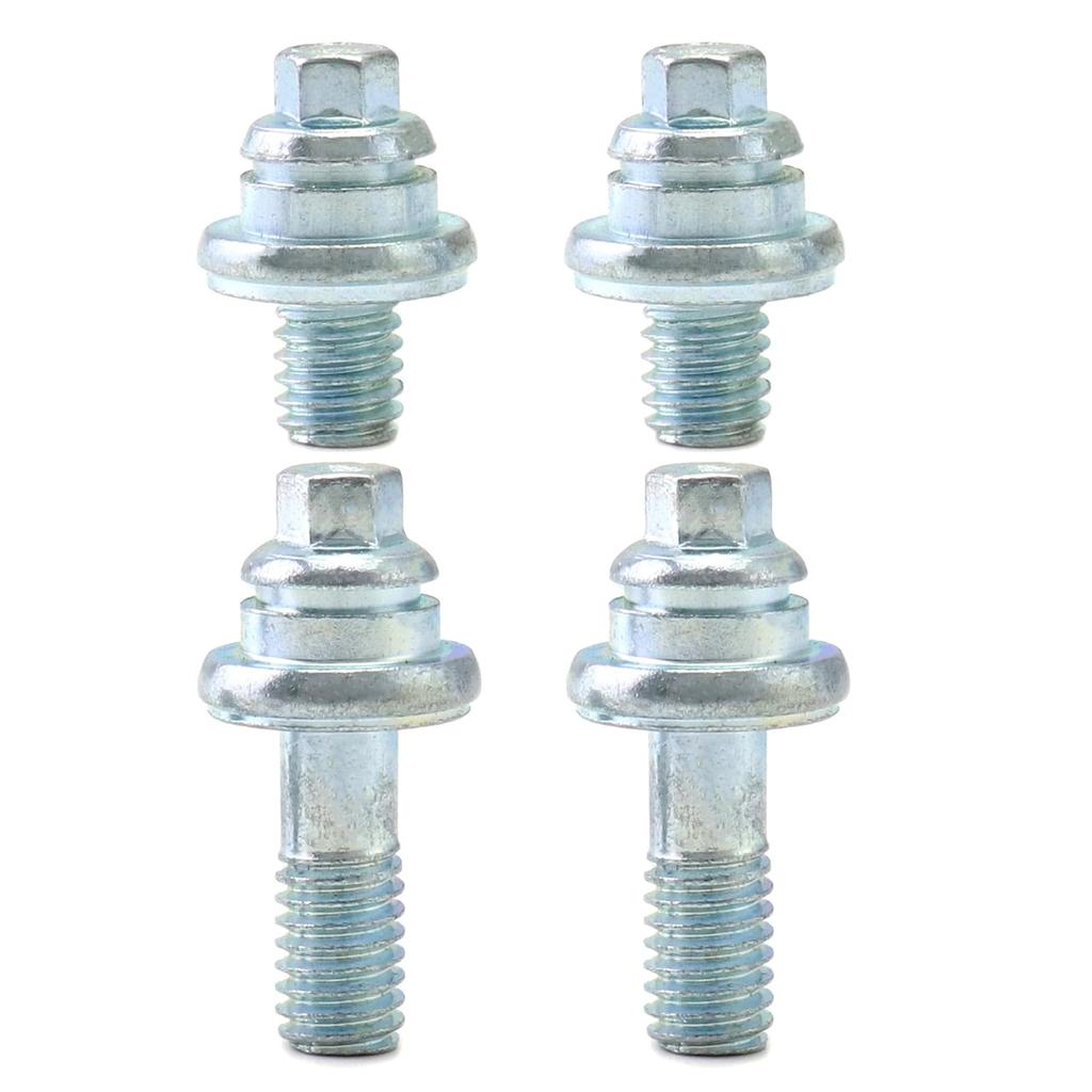 REYLNXR 4-Pack 3/8" Bolts, Copper Screws, Side Post Terminal Bolts, Compatible with