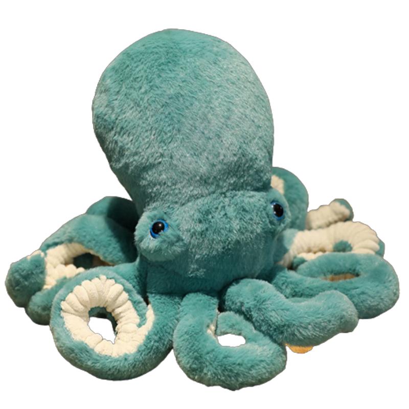 

Plush Simulation Octopus Toys Stuffed Doll Pillows Cushions Ornaments Gift Girl 30CM/11.81in зелёный