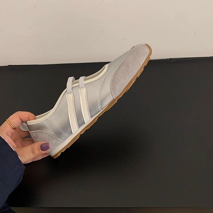 Ballet Style Shallow Mouth Mary Jane Single Shoes Women's 2025 New Retro Versatile One-pedal Flat Casual Forrest Gump Shoes