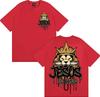 Jesus Is King Christian Graphic Tshirt Unisex Women Clothing Fashion Summer Cotton Casual T Shirts Short Sleeve T Shirt Streetwear