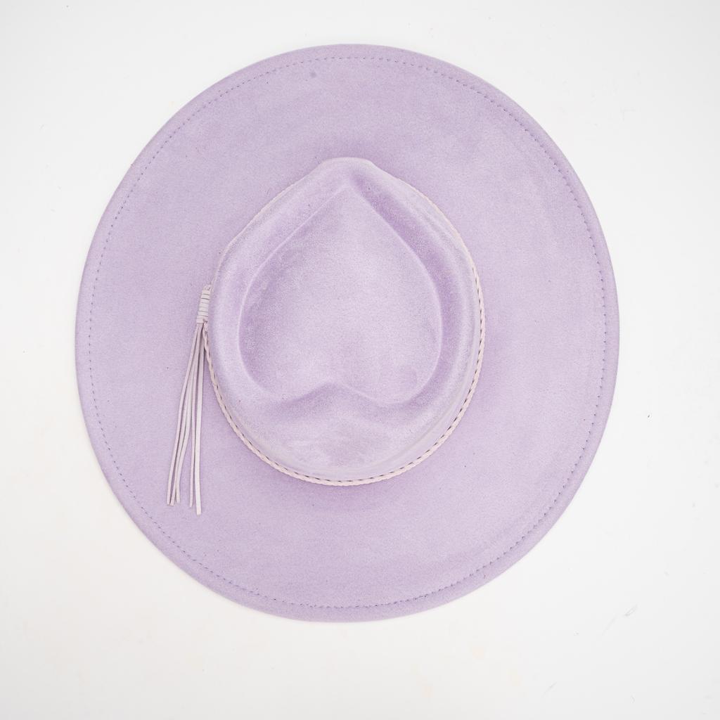 New love top suede top hat hemmed jazz hat wide brim fashion light board peach heart hat