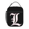 1 Piece Portable Lunch Container Vintage Dark  Zipper Closure Durable Pocket DN For Lunch Box Bag