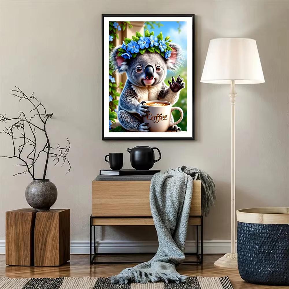 DIY Diamond Painting Cute Little Dog Cross Stitch Kit Mosaic Art Diamond Painting Full Circle Diamond Home Decoration