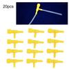 20PCS Set Single Way Air Flow Regulator Plastic Fish Tank Accessories  Aquarium