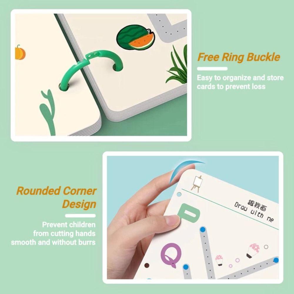 Free Wiping Kids English Copybook Enlightenment Chinese Calligraphy Introductory Textbook