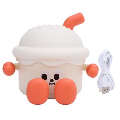 Silicone Night Light 3 Level Dimmable Bedside Lamp 1200mAh USB Rechargeable Cute Lamp for Kids Boys