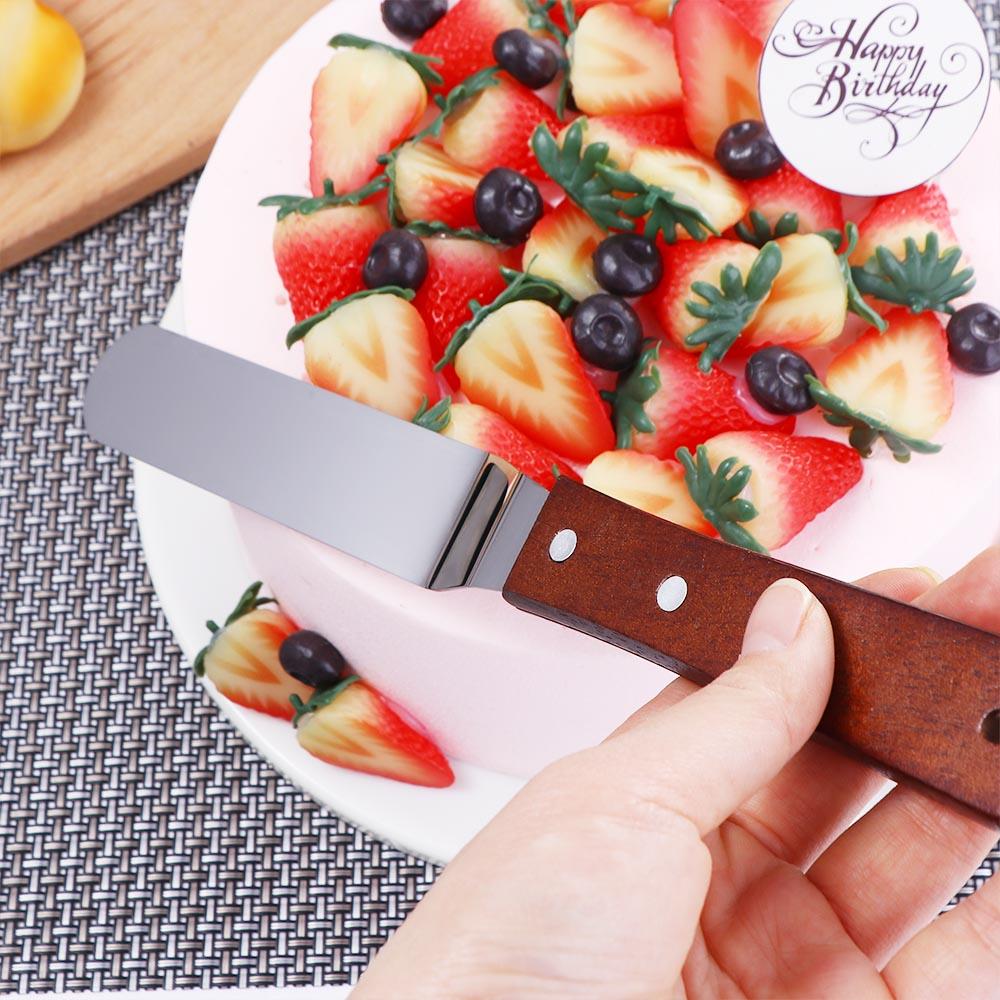 DIY Cake Tool Frosting Cake Decorating for Mixing Butter Cutter Cake Scraper Spatulas Icing Spatula