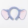 Plush Elephant Cartoon Headband for Kids Hairpieces Headwear Soft Hair Accessory for Makeup and Skincare