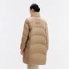 Qianrengang Women's Mid-Length Stand Collar Down Jacket