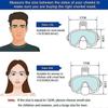 Snorkel Mask Foldable Anti-Fog Diving Mask Set with Full Dry Top System for Free Swim Professional Snorkeling Gear Adults Kids