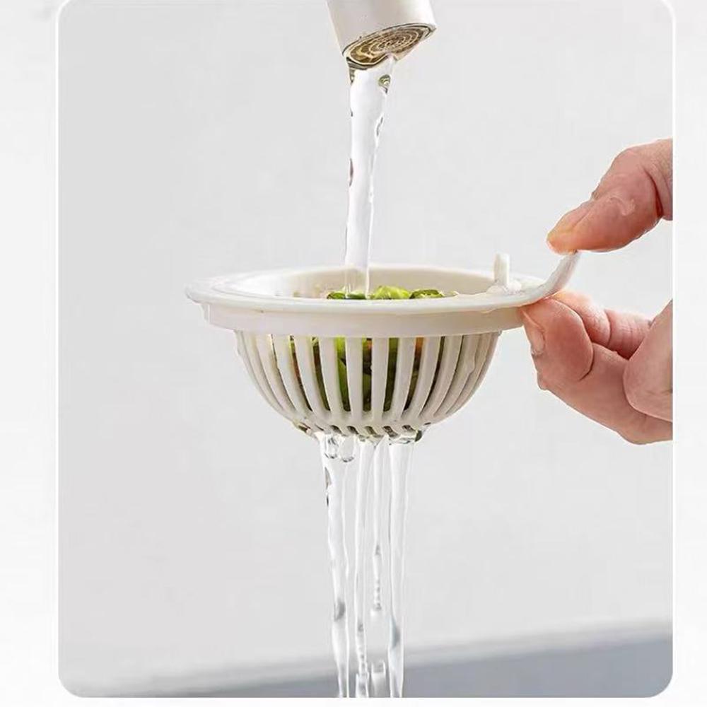 Kitchen Sink Drain Hole Filter Trap Sink Strainer ABS Bath Sink Drain Basket Tool Sink Strainer Filter