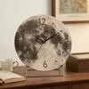 Moon Table Clock Creative Bedroom Silent Desk Clocks Creative Living Room Wall Clock Modern Luxury Decorative Hanging Clocks