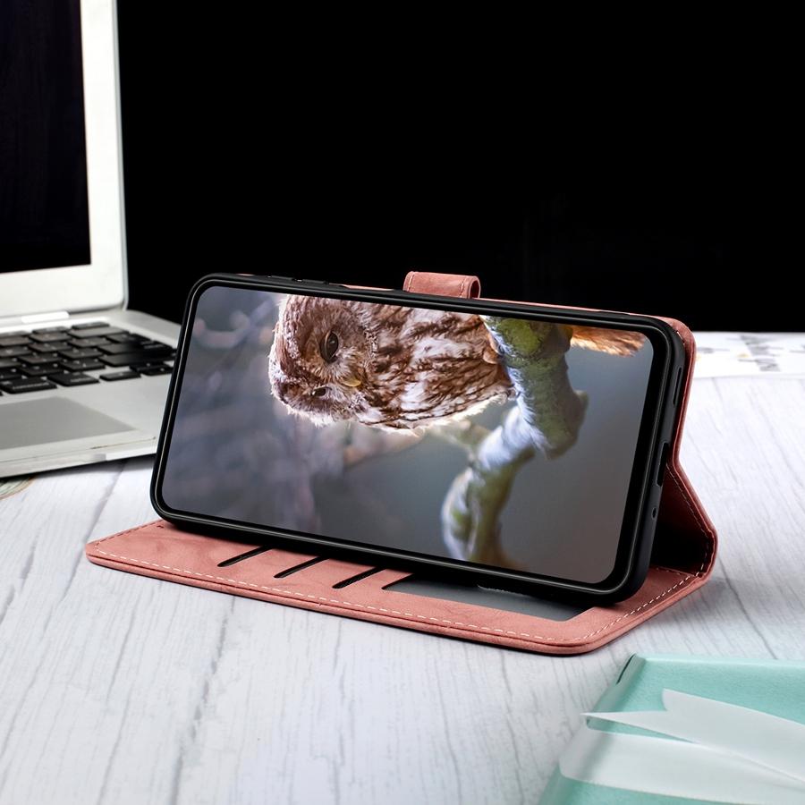 Embossed Owl Phone Case for Xiaomi Redmi Note 14 14S 13 12 12S 11 10 Redmi 14C 13C 12 12C 10C 9C Wrist Strap Wallet Case for Poco C75 C61 M7 X6